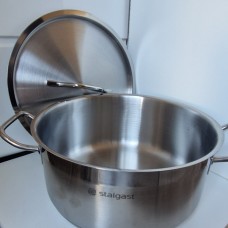 Garnek z pokrywą fi 45cm, średni, 57L, H-36cm 